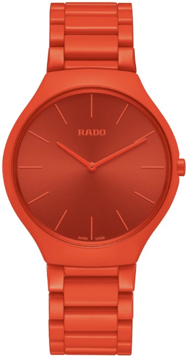 Obrázek Rado True Thinline Les Couleurs™ Powerful Orange