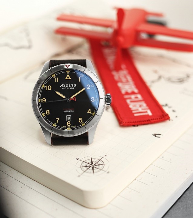 Obrázek Alpina Startimer Pilot Automatic Black