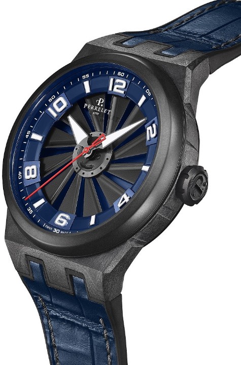 Obrázek Perrelet Turbine Carbon Midnight Blue