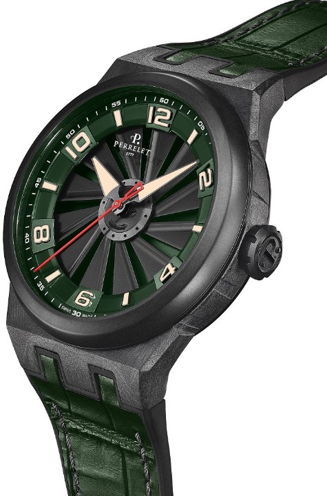 Obrázek Perrelet Turbine Carbon Forest Green