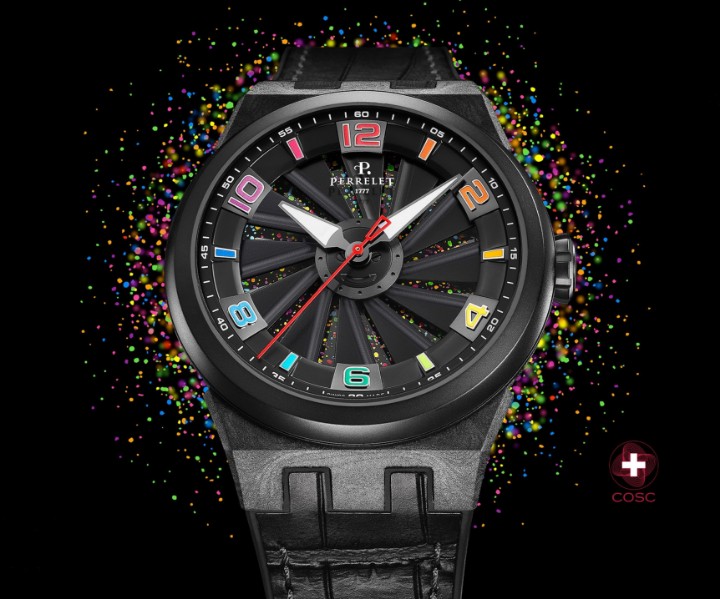 Obrázek Perrelet Turbine Rainbow Carbon