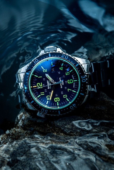 Obrázek Traser P67 Diver Blue Special Set + UV svítilna zdarma