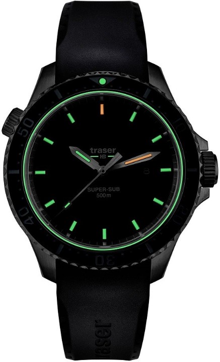 Obrázek Traser P67 Diver Black + UV svítilna zdarma