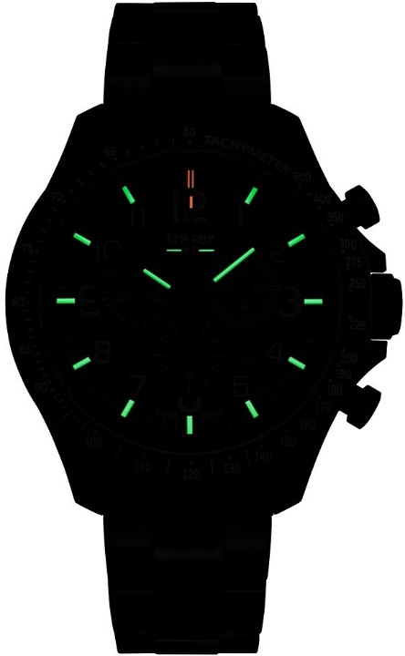 Obrázek Traser P67 Officer Pro Chronograph Green + UV svítilna zdarma