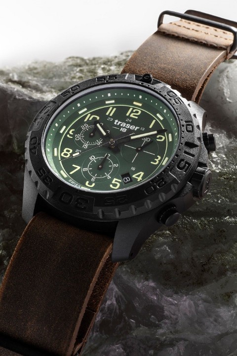 Obrázek Traser P96 Outdoor Pioneer Evolution Chrono Green