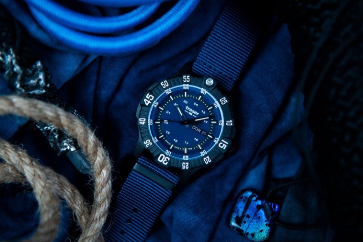 Obrázek Traser P99 Q Tactical Blue NATO + UV svítilna zdarma