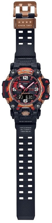 Obrázek Casio G-Shock Mudmaster 40th Anniversary Flare Red