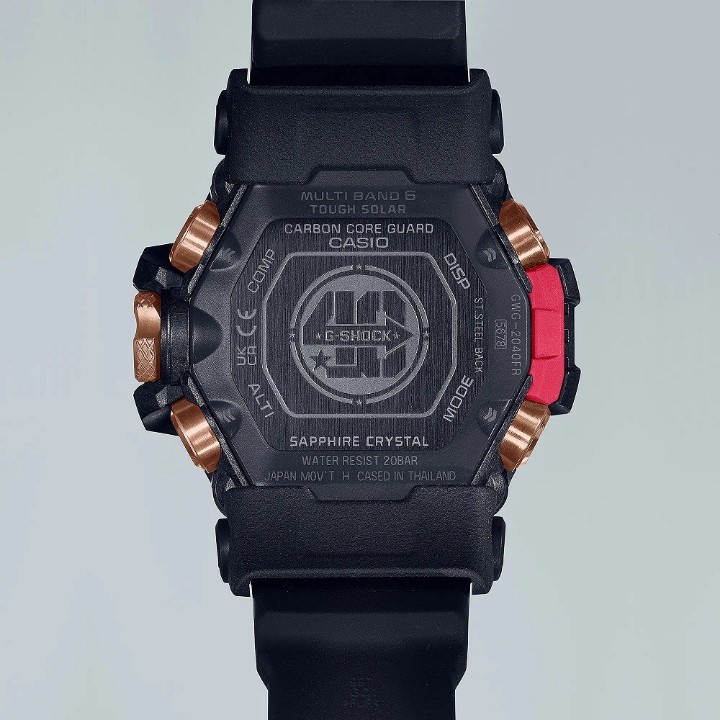 Obrázek Casio G-Shock Mudmaster 40th Anniversary Flare Red