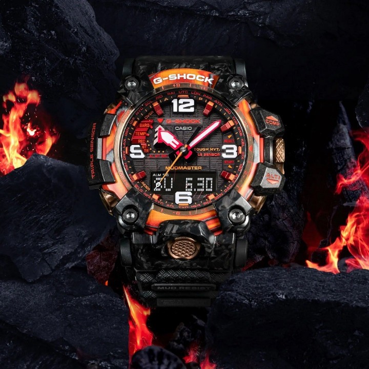 Obrázek Casio G-Shock Mudmaster 40th Anniversary Flare Red