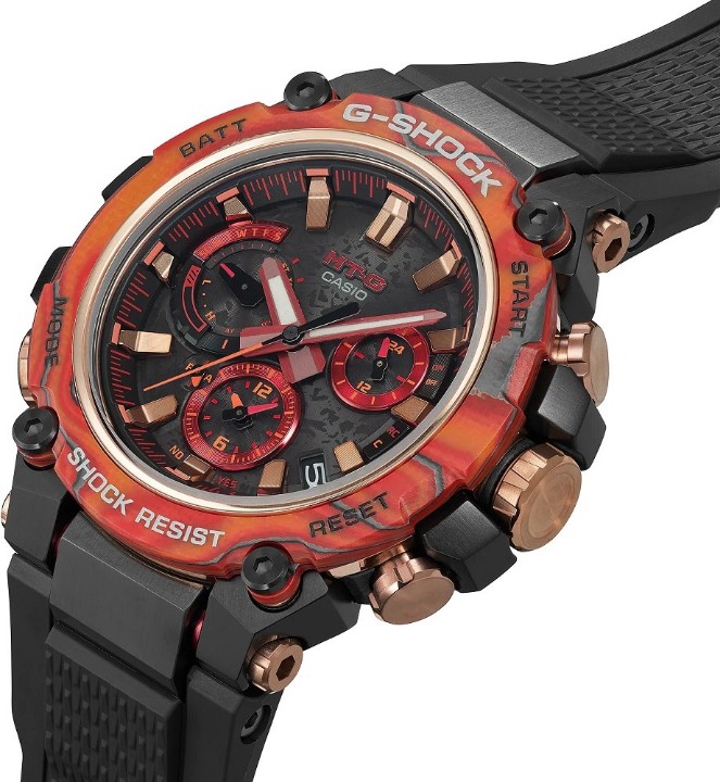 Obrázek Casio G-Shock MT-G Carbon Core Guard 40th Anniversary Flare Red