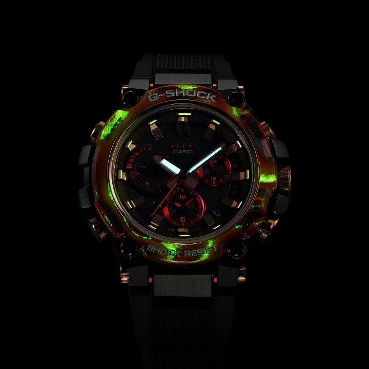 Obrázek Casio G-Shock MT-G Carbon Core Guard 40th Anniversary Flare Red