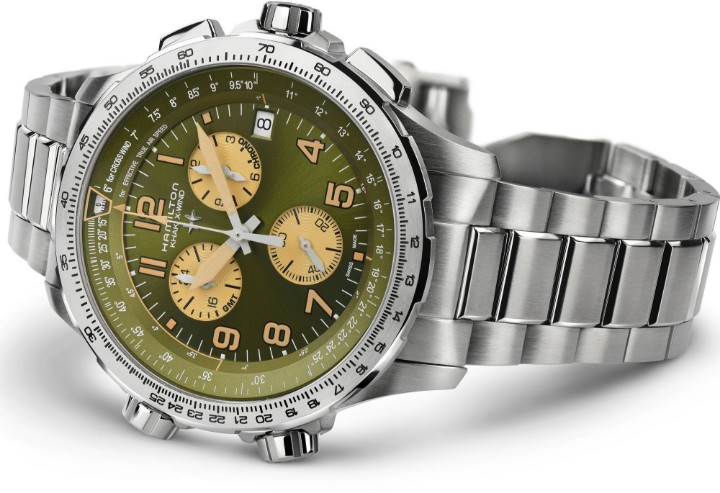 Obrázek Hamilton Khaki Aviation X-Wind GMT Chrono Quartz