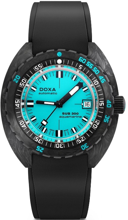 Obrázek Doxa SUB 300 Carbon Aquamarine