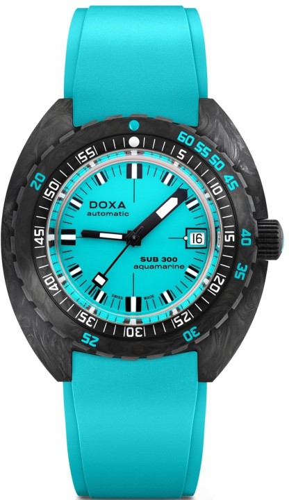 Obrázek Doxa SUB 300 Carbon Aquamarine