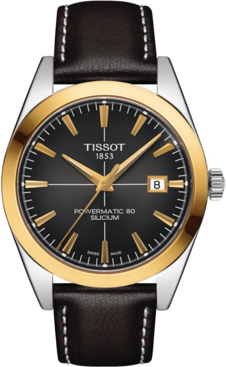 Obrázek Tissot Gentleman Powermatic 80 Silicium 18k Gold Bezel