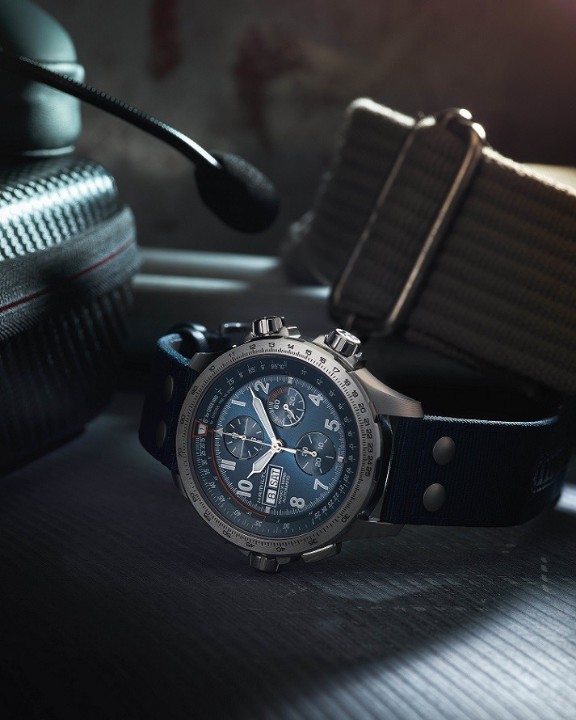 Obrázek Hamilton Khaki Aviation X-Wind Auto Chrono