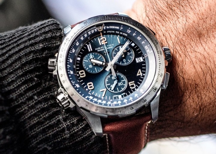 Obrázek Hamilton Khaki Aviation X-Wind GMT Chrono Quartz