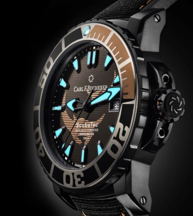 Obrázek Carl F. Bucherer Patravi Scubatec Black Manta Special Edition