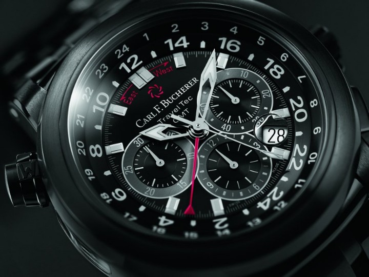 Obrázek Carl F. Bucherer Patravi Traveltec Black