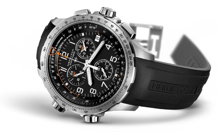 Obrázek Hamilton Khaki Aviation X-Wind GMT Chrono Quartz