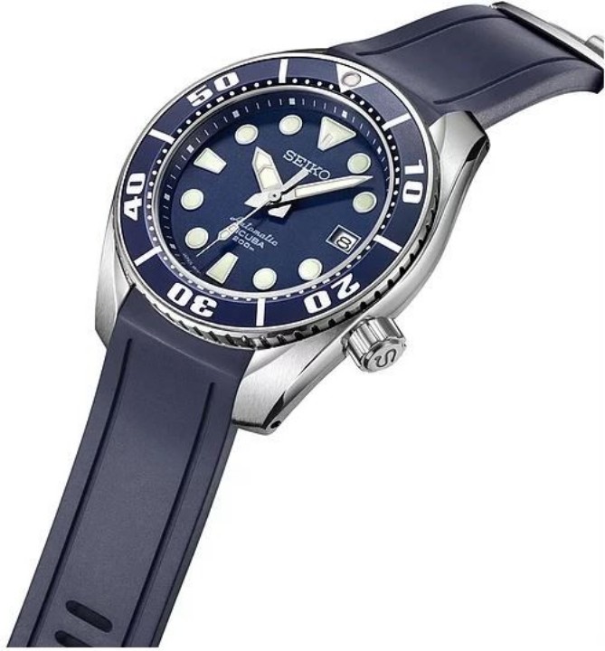 Obrázek Řemínek Crafter Blue na Seiko Sumo (námořní modrá)