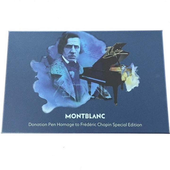 Obrázek Set plnicí pero + poznámkový blok Montblanc Homage to Frédéric Chopin Special Edition F