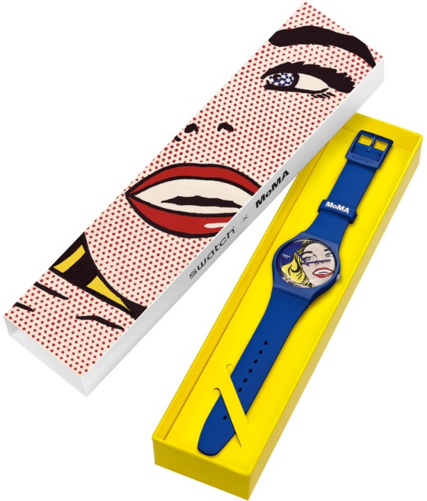 Obrázek Swatch Girl by Roy Lichtenstein, the Watch