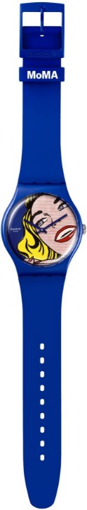 Obrázek Swatch Girl by Roy Lichtenstein, the Watch