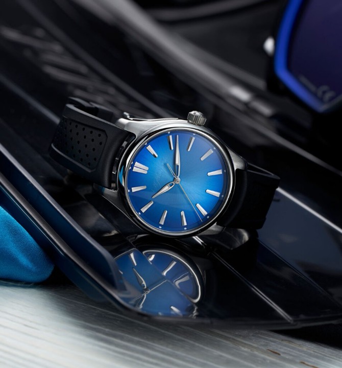 Obrázek H. Moser & Cie Pioneer Centre Seconds Arctic Blue