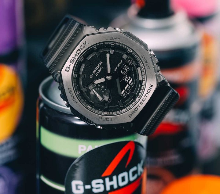 Obrázek Casio G-Shock All Black Metal Cover Series