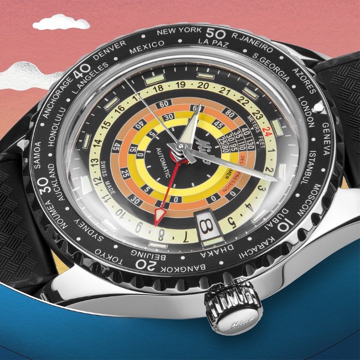 Obrázek Mido Ocean Star Decompression Worldtimer Special Edition