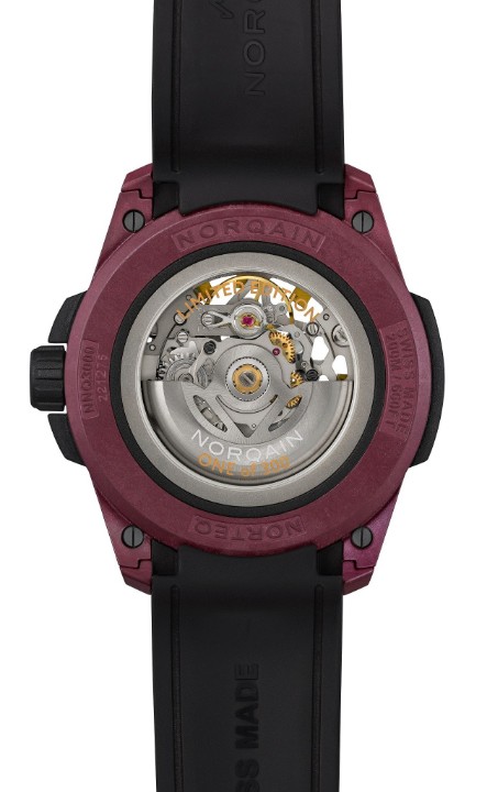 Obrázek Norqain Independence Wild One Skeleton Burgundy Limited Edition