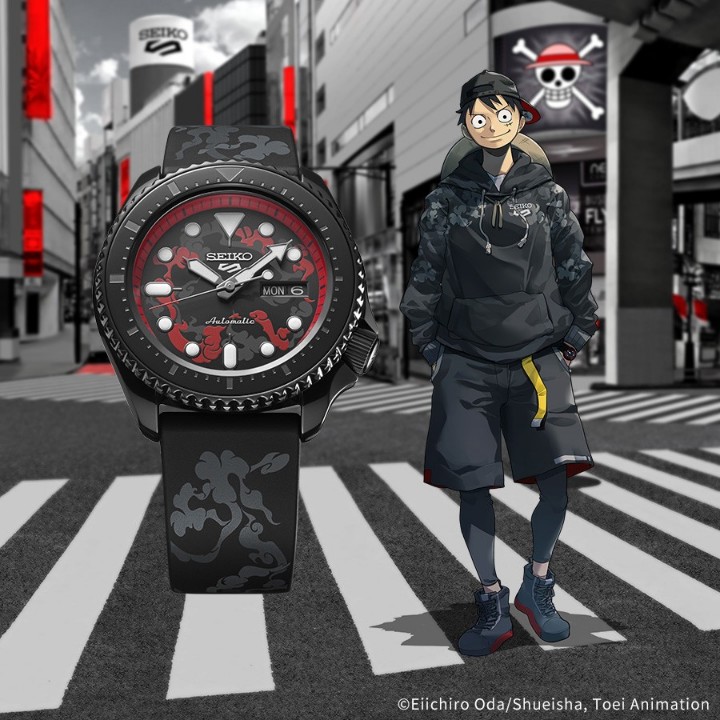 Obrázek Seiko 5 Sports ONE PIECE Limited Edition LUFFY