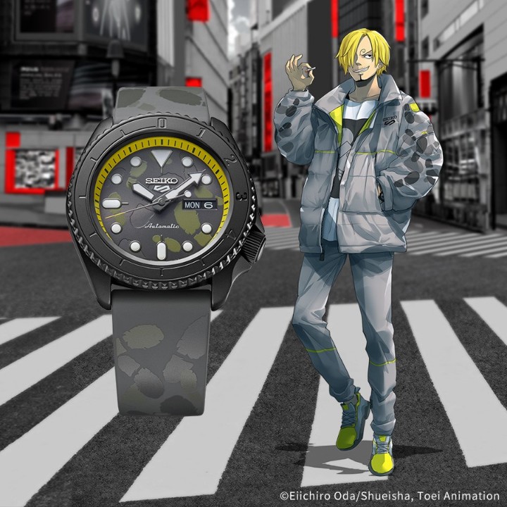 Obrázek Seiko 5 Sports ONE PIECE Limited Edition SANJI