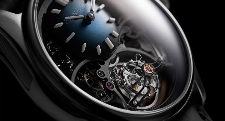 Obrázek H. Moser & Cie Pioneer Cylindrical Tourbillon Skeleton