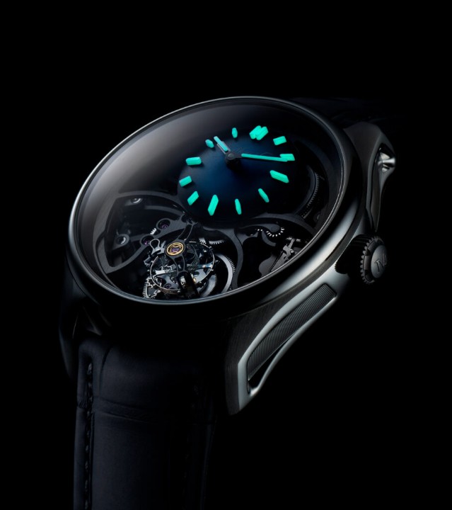 Obrázek H. Moser & Cie Pioneer Cylindrical Tourbillon Skeleton