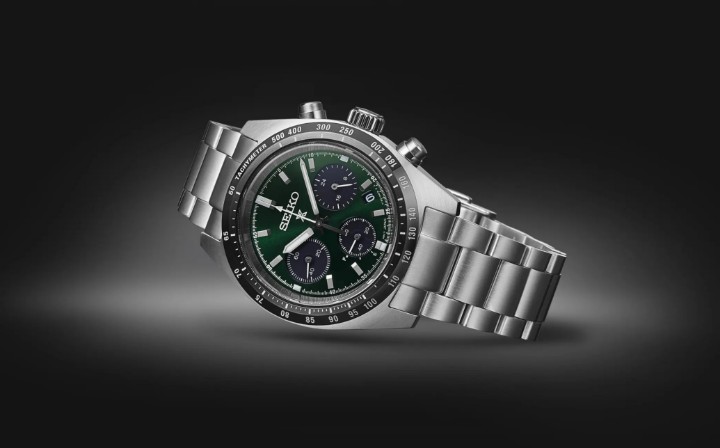 Obrázek Seiko Prospex ‘Deep Green’ Speedtimer Solar Chronograph