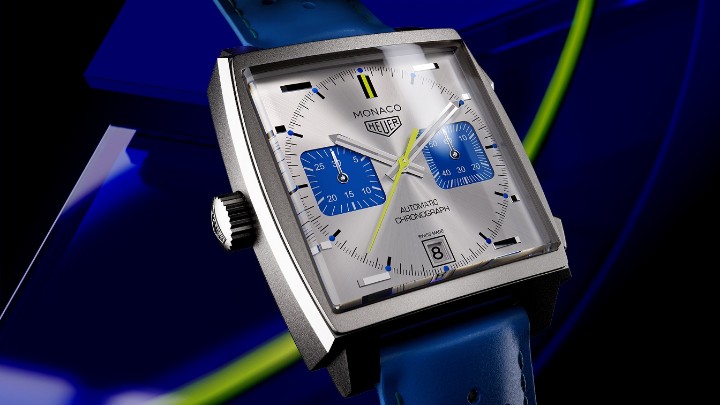 Obrázek Tag Heuer Monaco Racing Blue Limited Edition