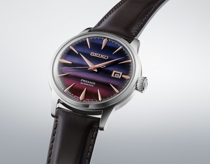 Obrázek Seiko Presage Cocktail Time STAR BAR Purple Sunset Limited Edition