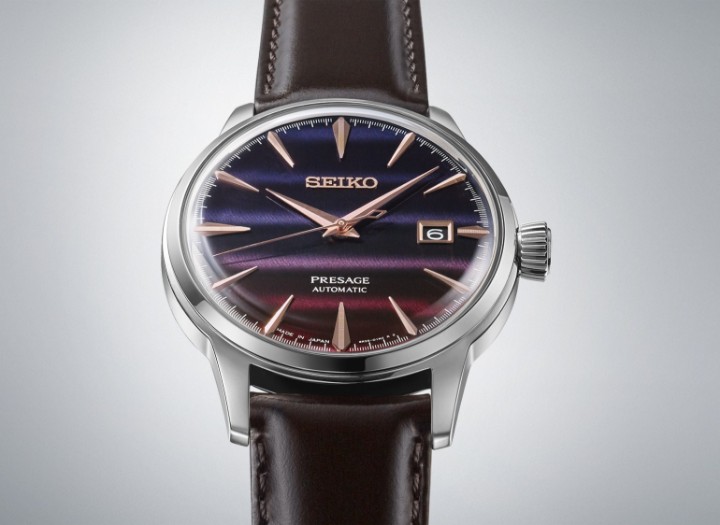 Obrázek Seiko Presage Cocktail Time STAR BAR Purple Sunset Limited Edition