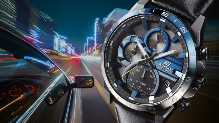 Obrázek Casio Edifice Nighttime Drive Series Solar Chronograph