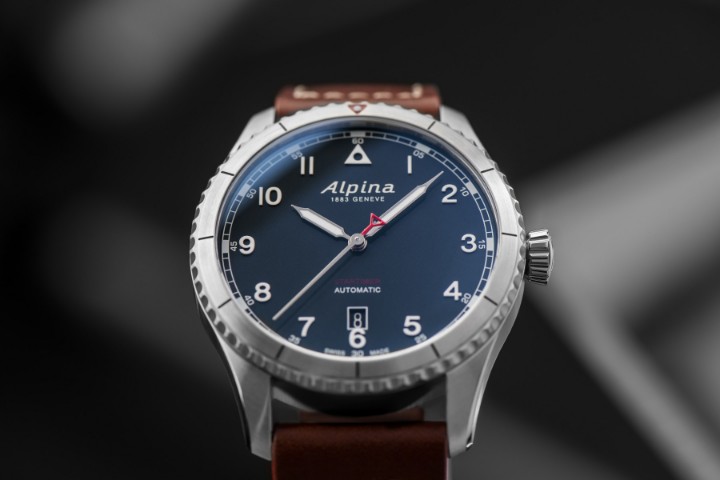 Obrázek Alpina Startimer Pilot Automatic Petroleum