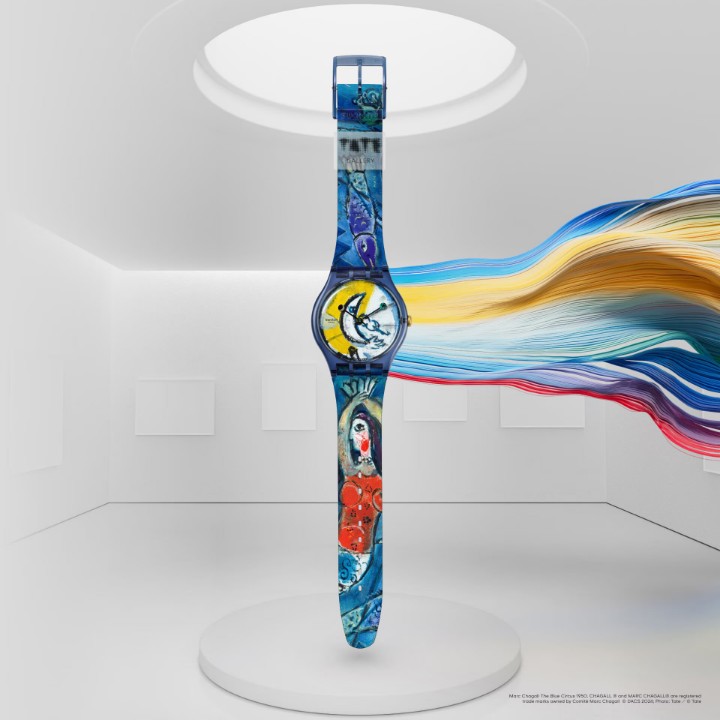 Obrázek Swatch x Tate Gallery Chagall's Blue Circus