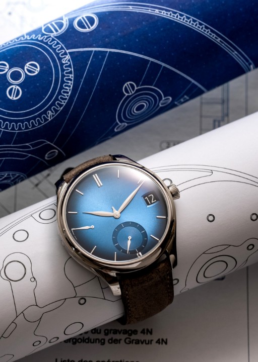 Obrázek H. Moser & Cie Endeavour Perpetual Calendar Funky Blue