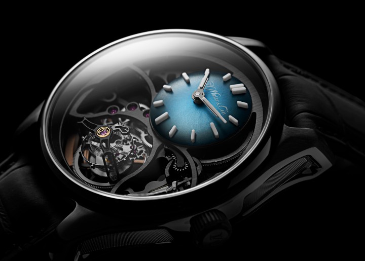 Obrázek H. Moser & Cie Pioneer Cylindrical Tourbillon Skeleton