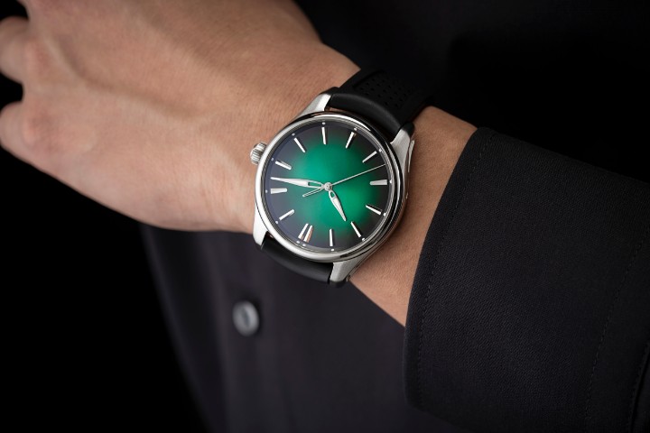 Obrázek H. Moser & Cie Pioneer Centre Seconds Cosmic Green