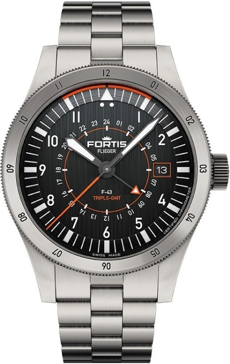 Obrázek Fortis Flieger F-43 Triple-GMT