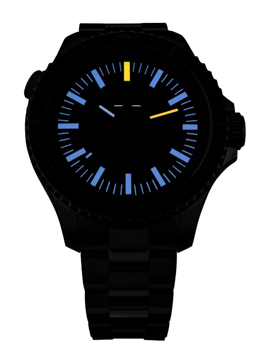 Obrázek Traser P67 Diver T100 Blue Special Set + UV svítilna zdarma