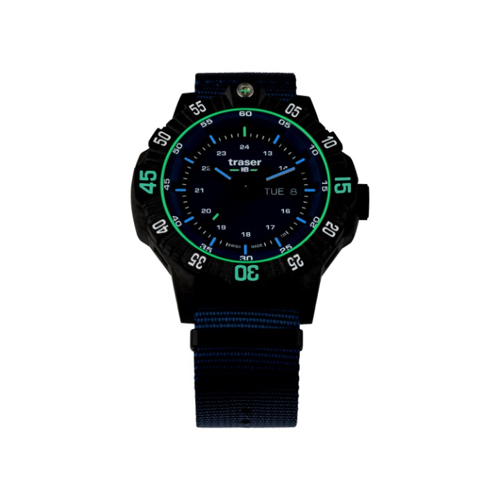 Obrázek Traser P99 Q Tactical Blue NATO + UV svítilna zdarma