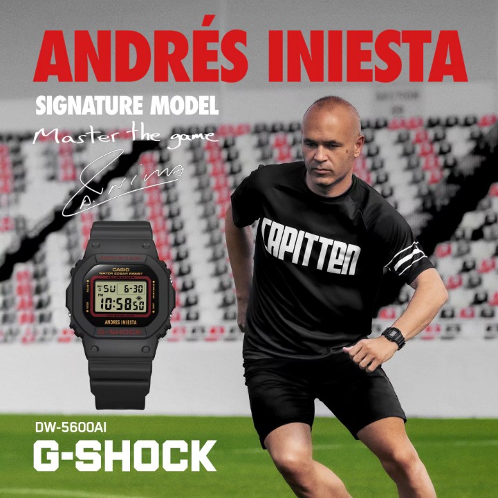 Obrázek Casio G-Shock Andrés Iniesta Collaboration Model